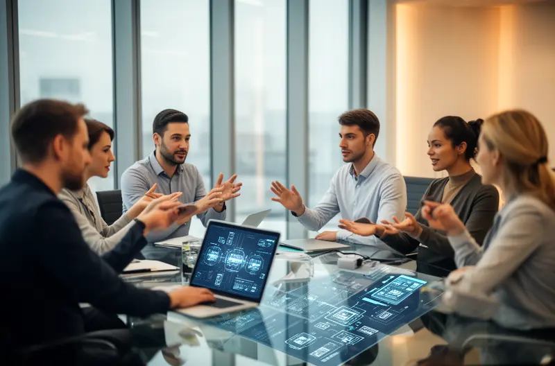 business IT support team monitoring systems, managed IT services dashboard real-time alerts, cybersecurity protection business network infrastructure, remote IT support technician resolving issues, onsite IT maintenance server room equipment